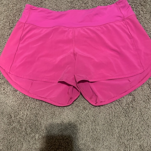 lululemon athletica Pink Athletic Shorts - Picture 1 of 2